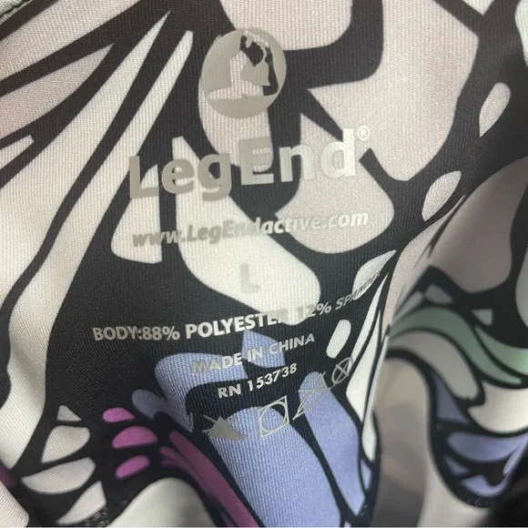 Legend Leggings Women Large Pockets Side Stretch Activewear Outdoor Multicolor - Picture 8 of 8